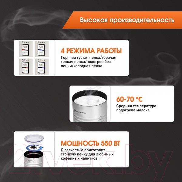 Изображение товара Вспениватель молока Zigmund & Shtain ZMF-450