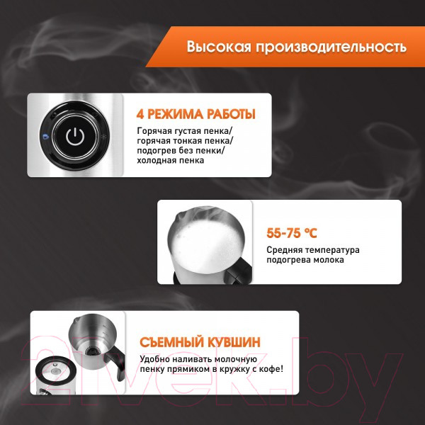 Изображение товара Вспениватель молока Zigmund & Shtain ZMF-451