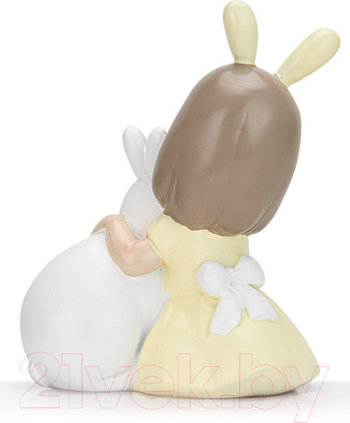 Изображение товара Статуэтка Fissman Девочка с кроликом 0263