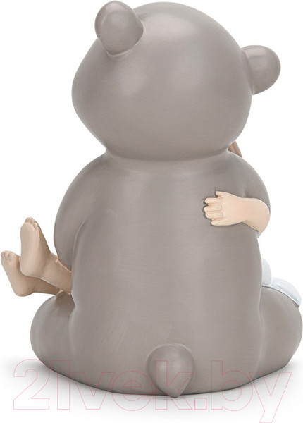 Изображение товара Статуэтка Fissman Девочка с большим медведем 0265