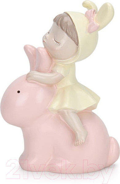 Изображение товара Статуэтка Fissman Ребенок с кроликом 0278