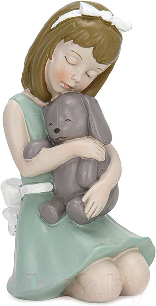 Изображение товара Статуэтка Fissman Девушка с собакой 0283