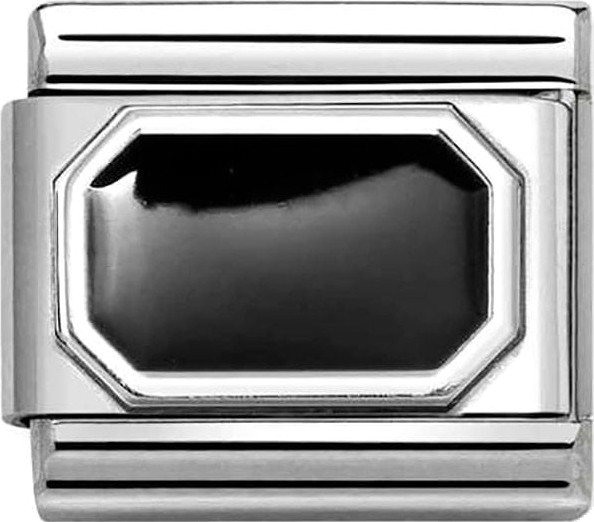 Изображение товара Звено для браслета NominatioN Черный прямоугольник 330206/34