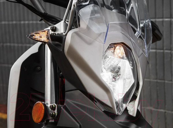 Изображение товара Мотоцикл M1NSK Goose 400 (серебристый/черный)