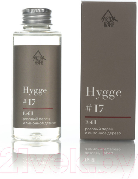 Изображение товара Жидкость для аромадиффузора Arida Home Hygge №17 Розовый перец и лимонное дерево (100мл)