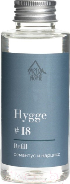 Изображение товара Жидкость для аромадиффузора Arida Home Hygge №18 Османтус и нарцисс (100мл)