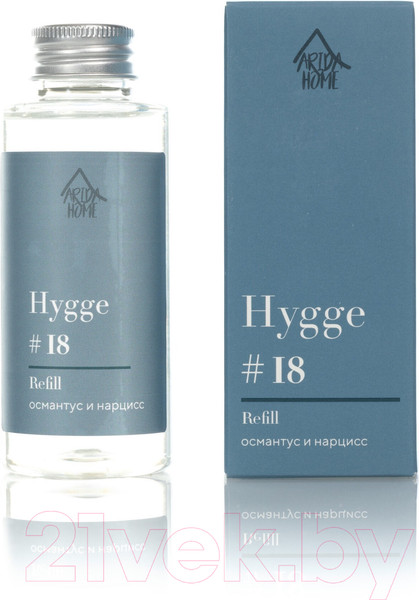 Изображение товара Жидкость для аромадиффузора Arida Home Hygge №18 Османтус и нарцисс (100мл)