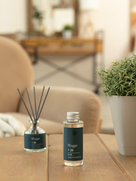 Изображение товара Жидкость для аромадиффузора Arida Home Hygge №20 Шафран и карамель (100мл)