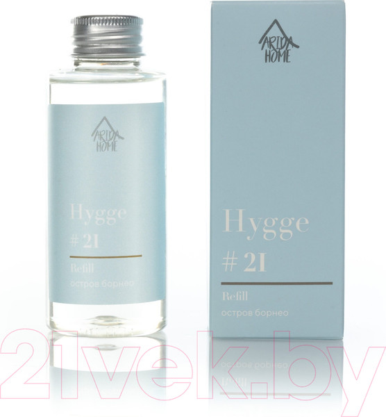 Изображение товара Жидкость для аромадиффузора Arida Home Hygge №21 Остров Борнео (100мл)