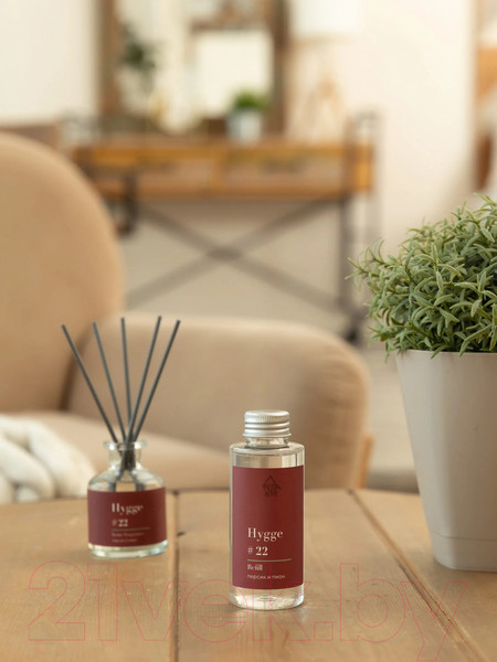 Изображение товара Жидкость для аромадиффузора Arida Home Hygge №22 Персик и пион (100мл)