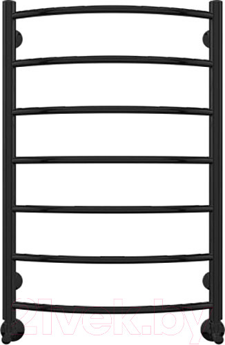 Изображение товара Полотенцесушитель водяной Terminus Классик П7 500x796 (RAL 9005, с наружной резьбой)
