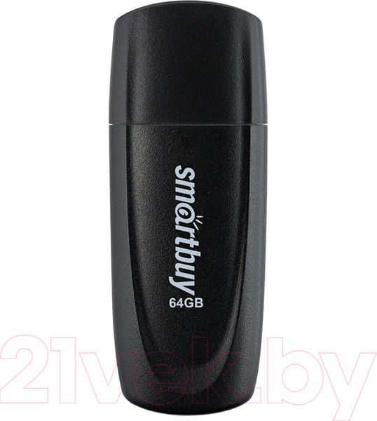 Изображение товара USB flash накопитель SmartBuy Scout Black 64GB (SB064GB2SCK)