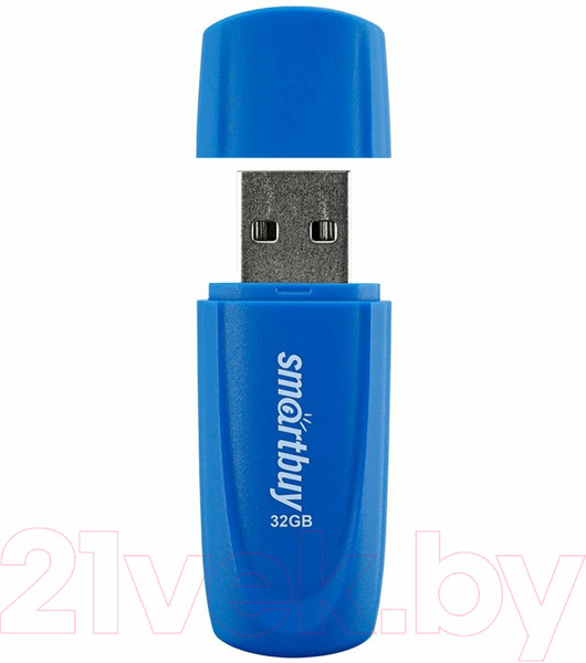 Изображение товара USB flash накопитель SmartBuy Scout Blue 32GB (SB032GB2SCB)