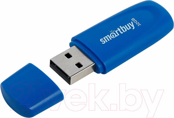 Изображение товара USB flash накопитель SmartBuy Scout Blue 32GB (SB032GB2SCB)
