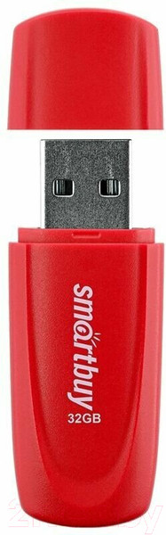 Изображение товара USB flash накопитель SmartBuy Scout Red 32GB (SB032GB2SCR)