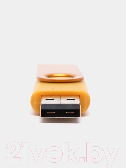 Изображение товара USB flash накопитель SmartBuy Twist Yellow 64GB (SB064GB2TWY)