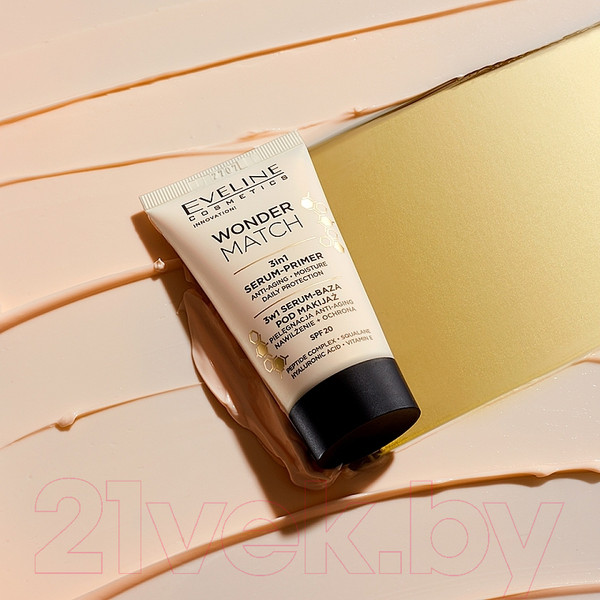 Изображение товара Сыворотка для лица Eveline Cosmetics Wonder Match База под макияж 3в1 (30мл)