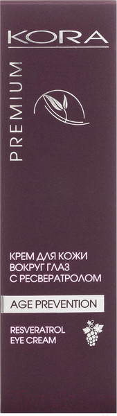 Изображение товара Крем для век Kora С ресвератролом (20мл)