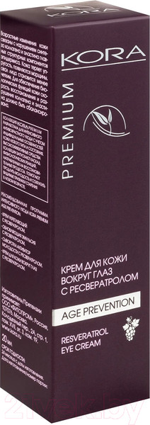 Изображение товара Крем для век Kora С ресвератролом (20мл)