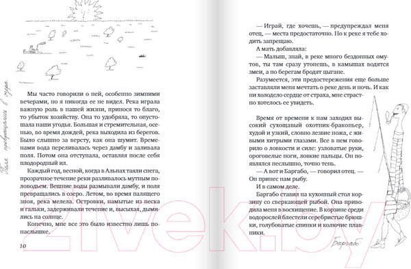 Изображение товара Книга Издательство Самокат Малыш и река / 9785001675532 (Боско А.)