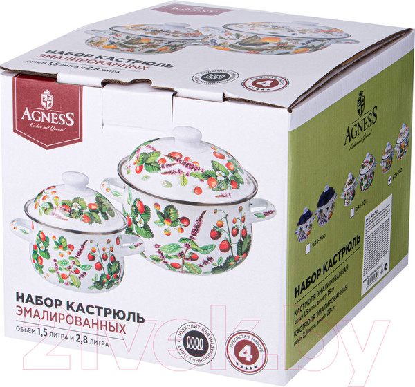 Изображение товара Набор кастрюль Agness 934-702