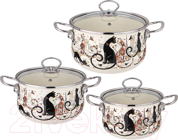 Изображение товара Набор кастрюль Agness 934-715