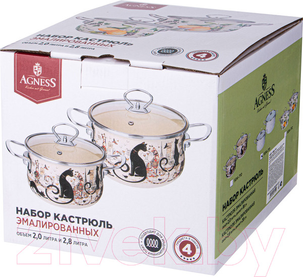 Изображение товара Набор кастрюль Agness 934-712