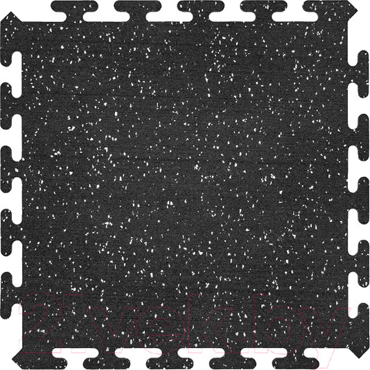 Изображение товара Коврик для тренажера Multy Home 50x50 / EU4000028 (черный в крапинку)
