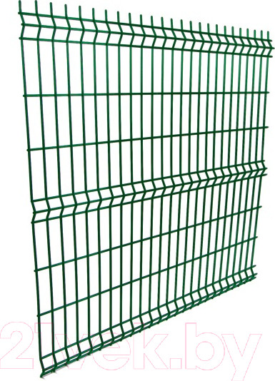 Изображение товара 3D панель заборная Белзабор Light RAL 6005 GL 2030x2500мм