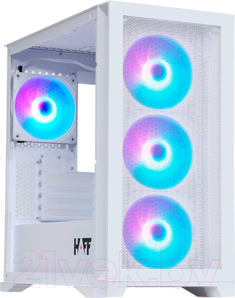 Изображение товара Корпус для компьютера HAFF Glory Mini Air White (без БП)