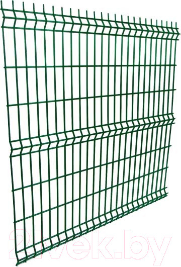 Изображение товара 3D панель заборная Белзабор Medium RAL 6005 GL 2030x2500мм