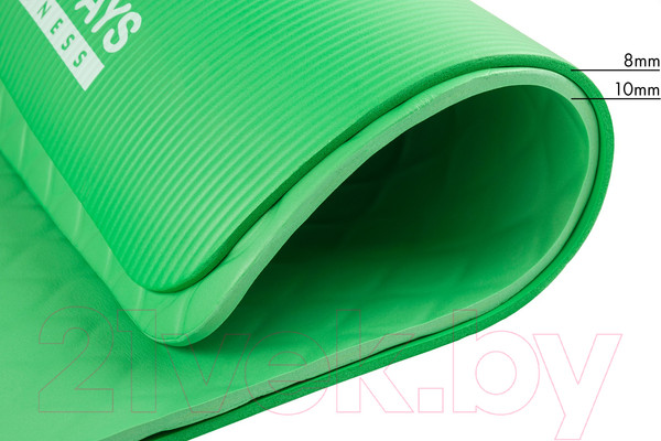 Изображение товара Коврик для йоги и фитнеса Sundays Fitness IR97505C (зеленый)