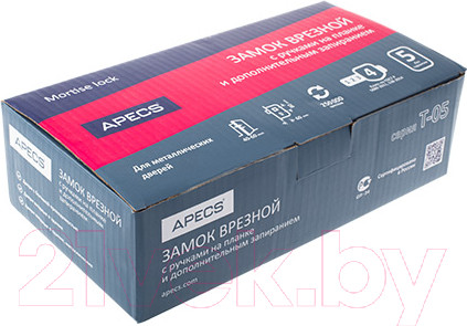 Изображение товара Замок врезной Apecs T-0523-C-AB-R
