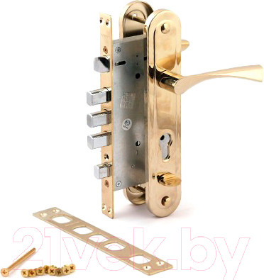 Изображение товара Замок врезной Apecs T-0523-C-G-L