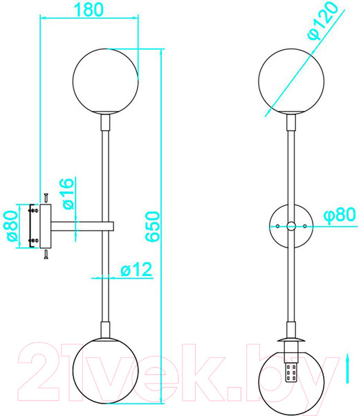 Изображение товара Бра ST Luce SL1506.201.02