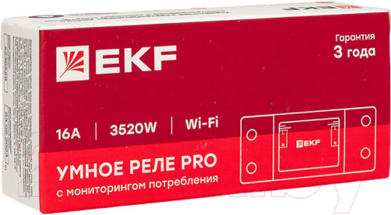 Изображение товара Умное реле EKF Connect Wi-FI 16А / ss-16a-wf