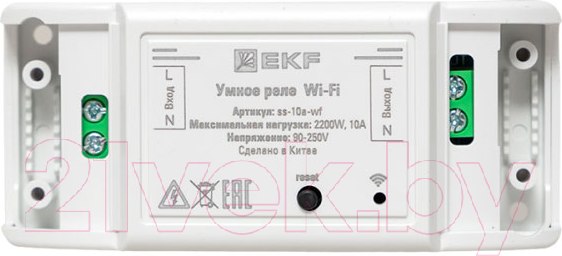 Изображение товара Умное реле EKF Connect Wi-FI 10А / ss-10a-wf