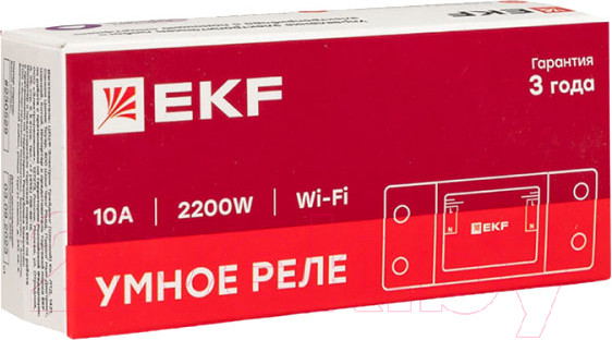Изображение товара Умное реле EKF Connect Wi-FI 10А / ss-10a-wf