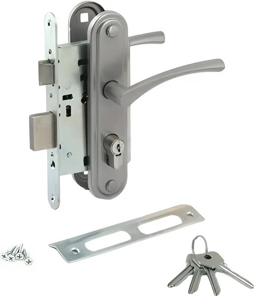 Изображение товара Замок врезной Зенит ЗВ4-3.07 (бриллиант)