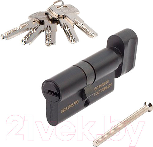 Изображение товара Цилиндровый механизм замка Apecs SM-60-C-BLM