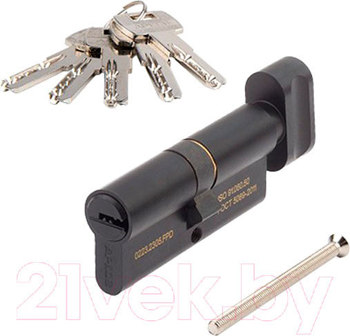 Изображение товара Цилиндровый механизм замка Apecs SM-70-C-BLM