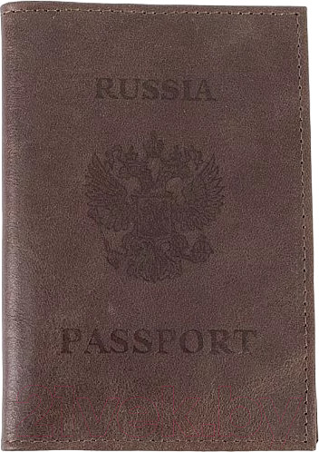 Изображение товара Обложка на паспорт Poshete 604-117K/NPK-BWB (коричневый)