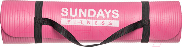 Изображение товара Коврик для йоги и фитнеса Sundays Fitness IR97505 (розовый)