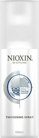 Изображение товара Спрей для укладки волос Nioxin 3D Thickening Spray Для объема (150мл)