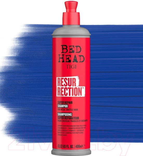 Изображение товара Шампунь для волос Tigi Bed Head Resurrection Repair Для сильно поврежденных волос (400мл)