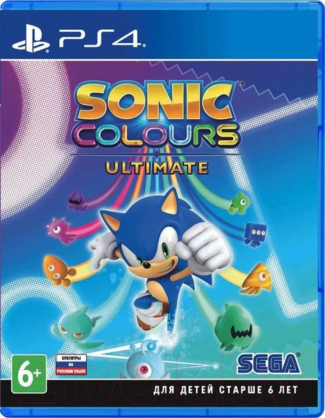 Изображение товара Игра для игровой консоли PlayStation 4 Sonic Colours: Ultimate (EU pack, RU subtitles)