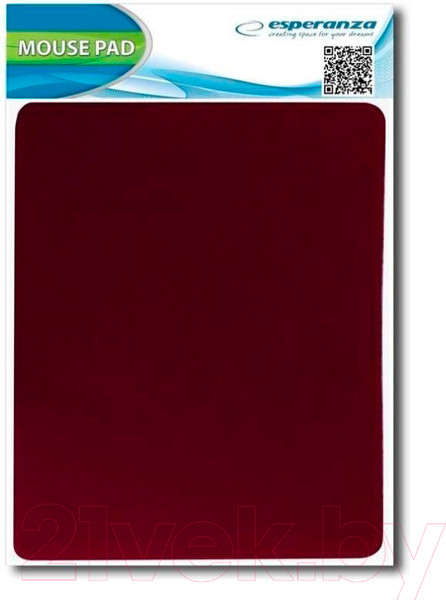 Изображение товара Коврик для мыши Esperanza EA145R Pad (красный)