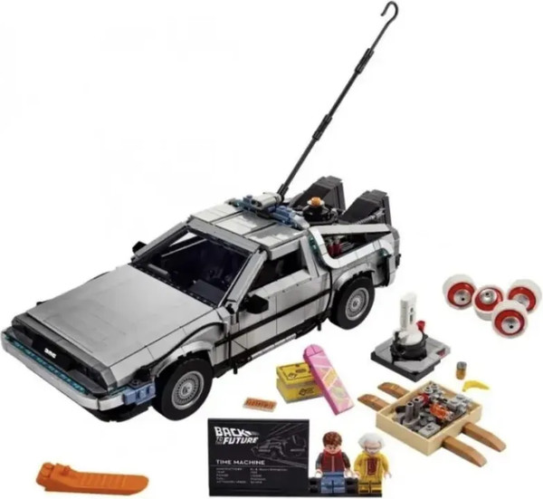 Изображение товара Конструктор King Назад в будущее: DeLorean машина времени / 63006