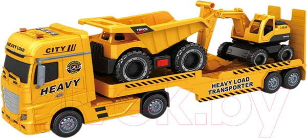 Изображение товара Автовоз игрушечный Givito Автовоз. Транспортер городской инженерной техники / G235-477