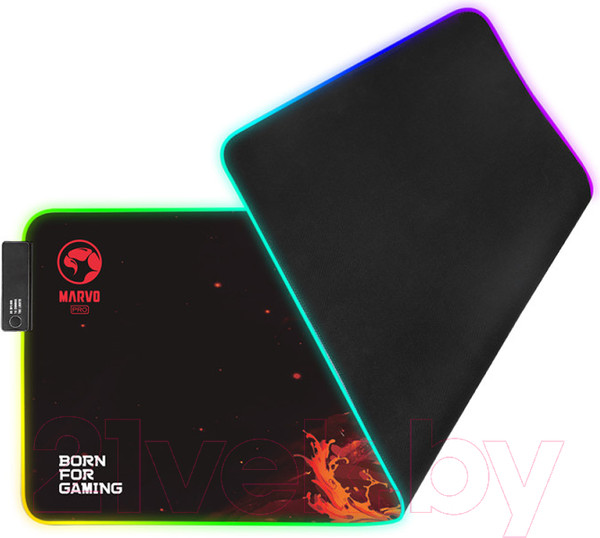 Изображение товара Коврик для мыши Marvo G45 Bloody Waves+RGB